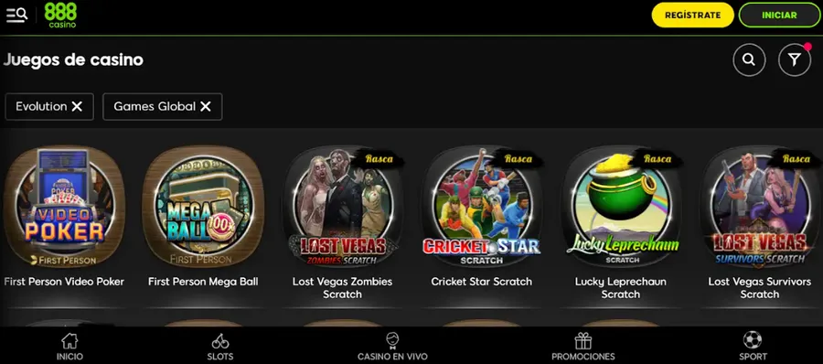 Proveedores de juegos en 888 casino online uruguay casinos online 888